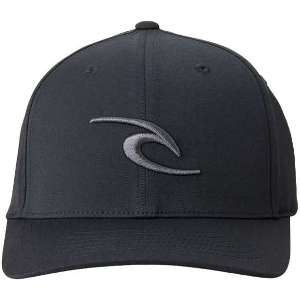 Rip Curl 2026 Boné Tepan 2.0 Flexfit Para Homem 1I6MHE - Black